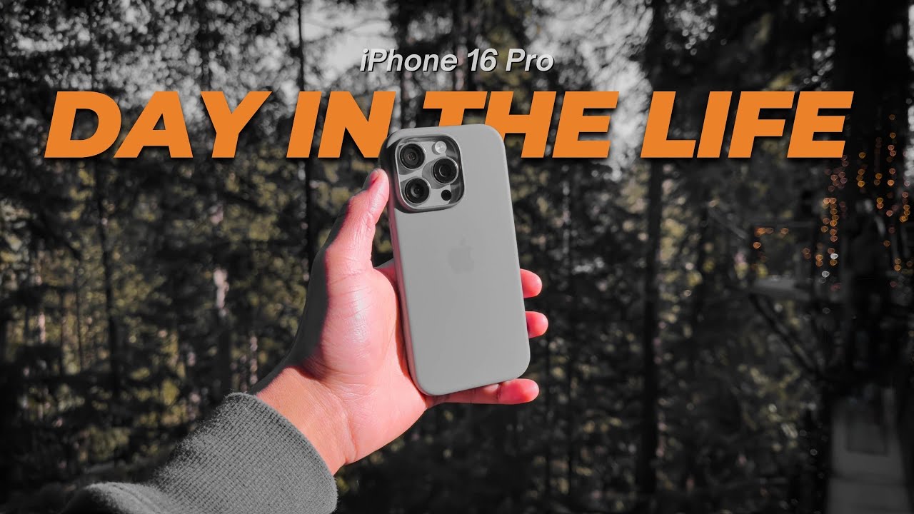 iPhone 16 Pro | Day In The Life (Battery & Camera + Travel w/me to Vancouver, BC!)