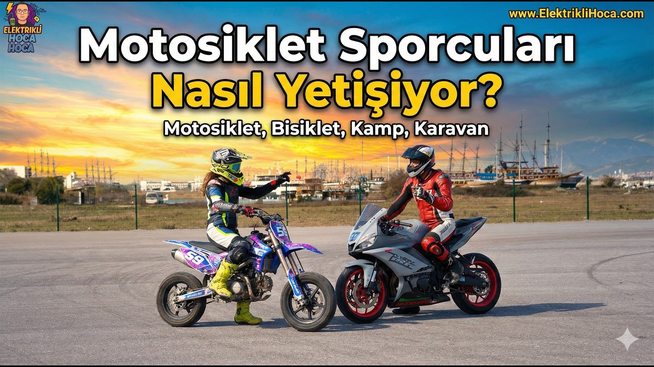 Düştük Kalktık Ama Yılmadık: Motosiklet Sporcuları Nasıl Yetişiyor? Eğitim, Kamp, Andrenalin
