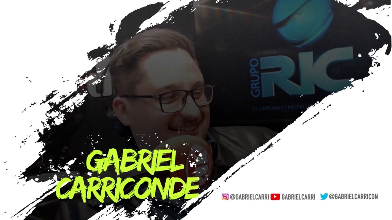 #VAMOSJUNTOS - Prazer, Gabriel Carriconde!