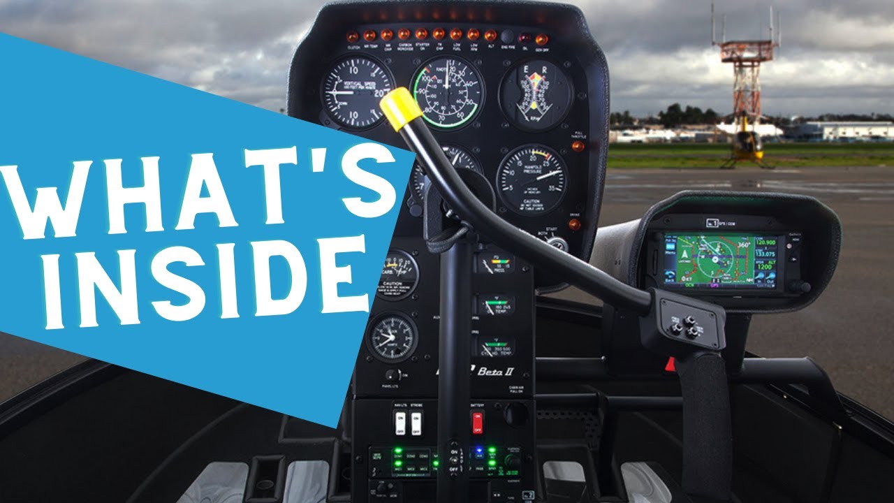 What's Inside Robinson R22 Helicopter