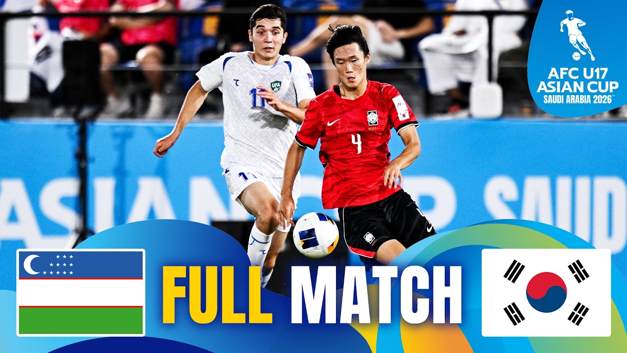 Uzbekistan vs Korea Republic | Full Match | Quarter-Finals &ndash; AFC U17 Asian Cup&trade;