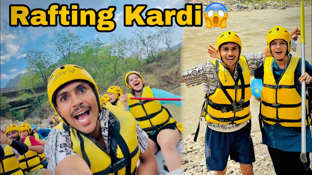 Rafting Kardi Rishikesh Me❤️ iPhone River Me Gir Gaya😰