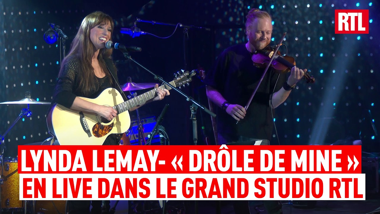 Lynda Lemay - Drôle de mine (Live) Le Grand Studio RTL