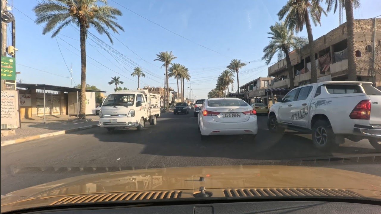 جولة في المدائن أطراف بغداد ابنص البساتين 🌴🌴🥰💞👑