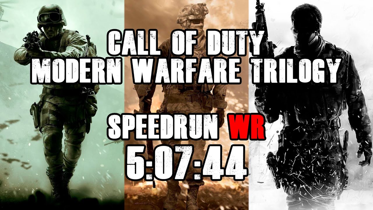 Call of Duty: Modern Warfare Trilogy - Speedrun World Record 5:07:44
