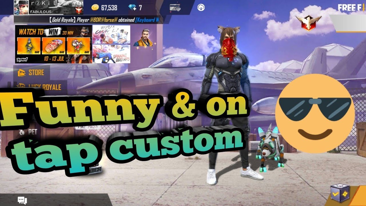 FUNNY CUSTOME WITH ON TAP 😀||2 soul killer