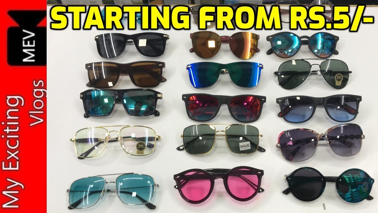 SUNGLASSES STARTING FROM Rs.5/- ( WAYFARER, AVIATOR CATEYE, POLARISED)  BALLIMARAN, DELHI