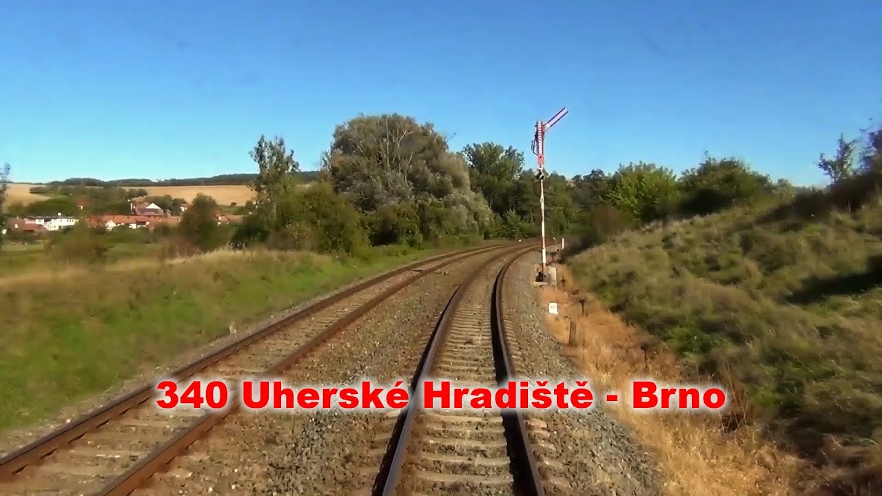 Trať 340 Uherské Hradiště - Brno