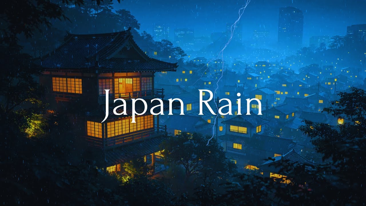 Japan After Midnight 🌧️ Chill Lofi Beats to Relax & Focus