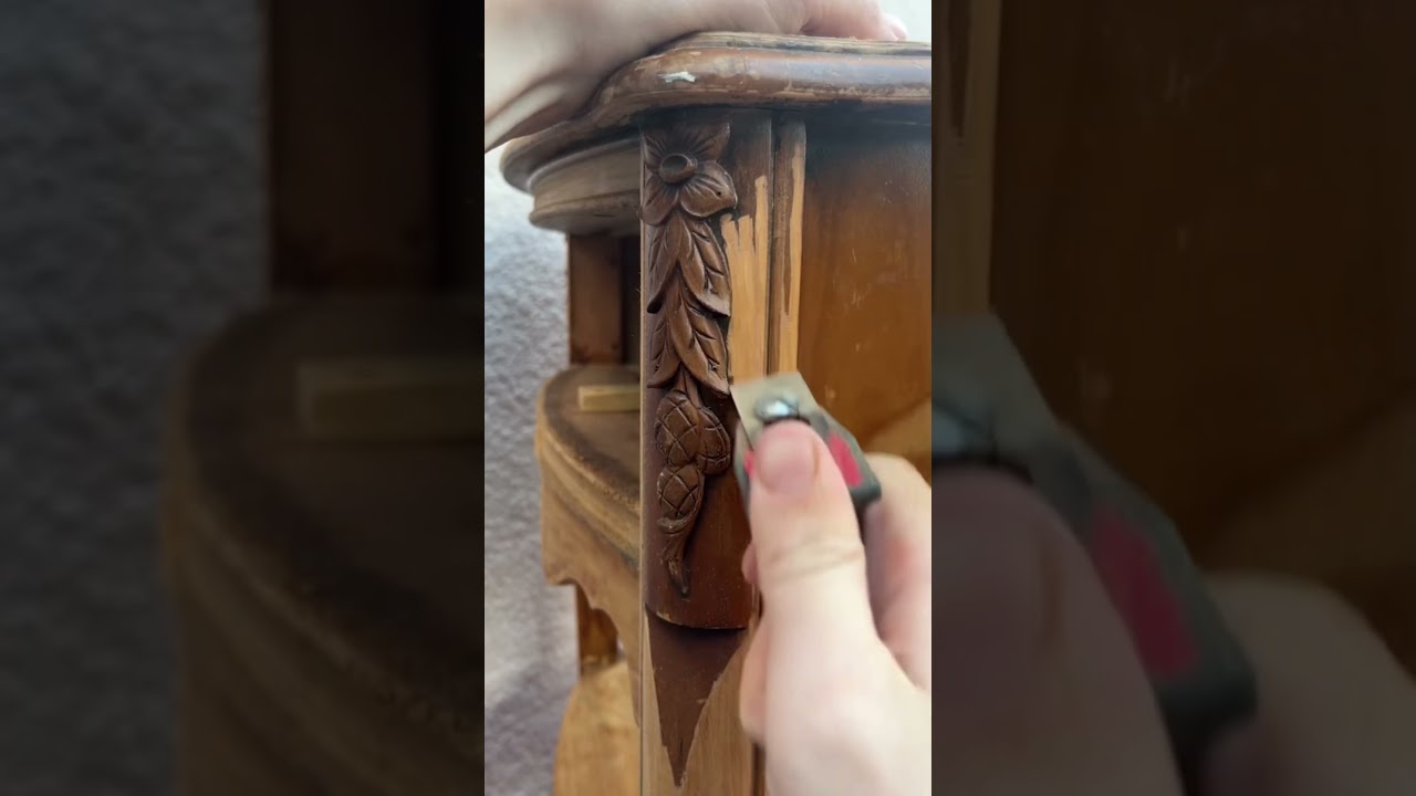 Finally fixed up this bedside table. This transformation is so satisfying!#furnitureflip #diy