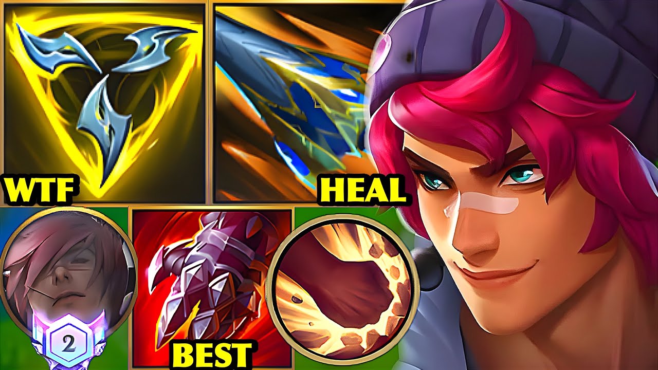 Wild Rift China Top2 Sett - TRINITY FORCE ＋ SUNDERED SKY FIGHTER SETT Build Runes - Ranged Killer !?