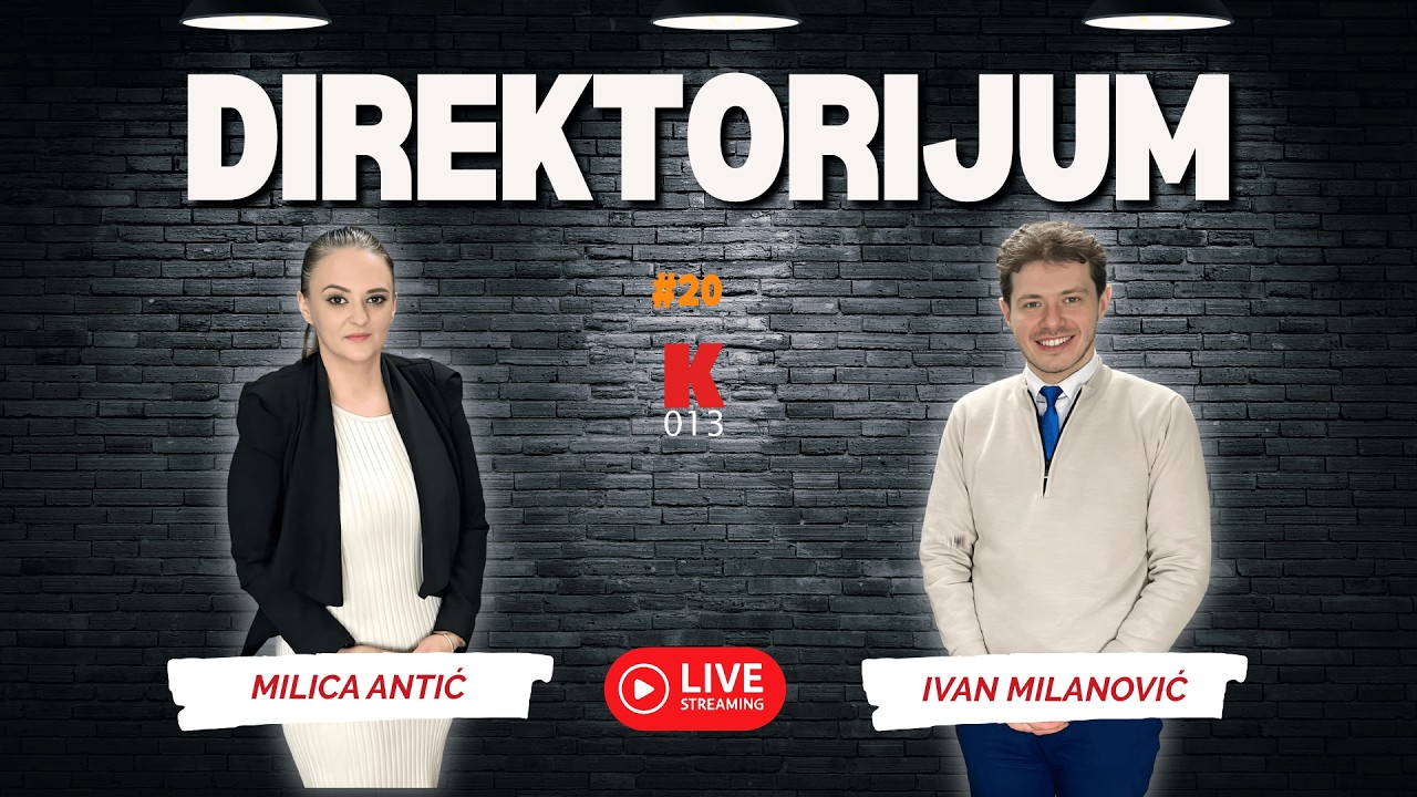 DIREKTORIJUM #20:  Uživo sa Milicom Antić i Ivanom Milanovićem