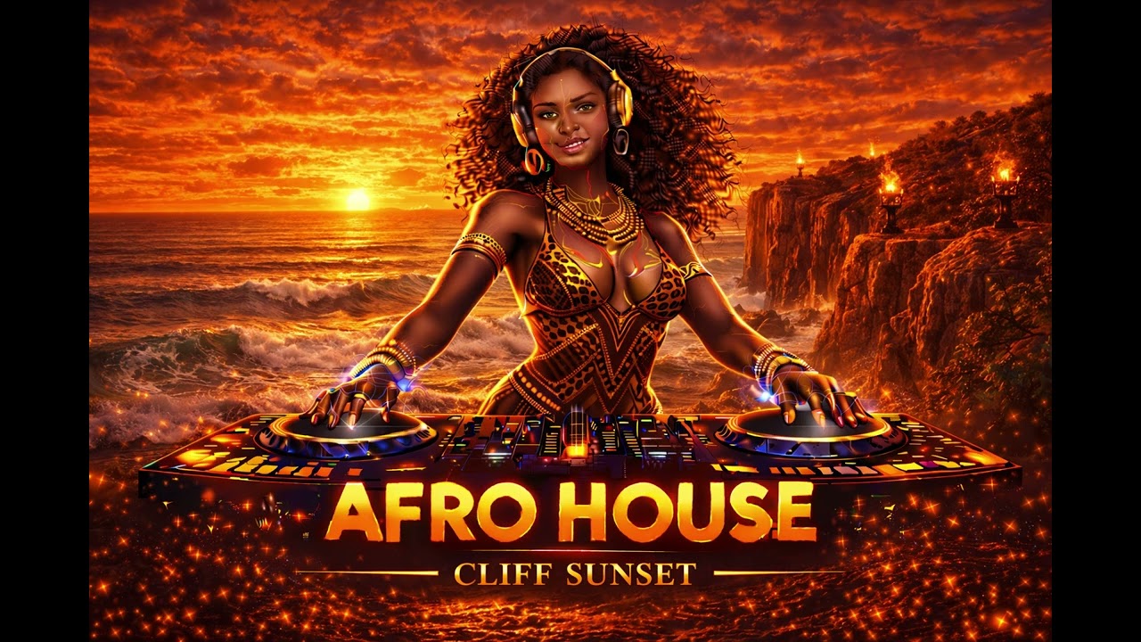 AFRO HOUSE Cliff Sunset 2026 🌊 #afrohouse #cliffsunset #coastalmix #deepafrohouse #amapiano