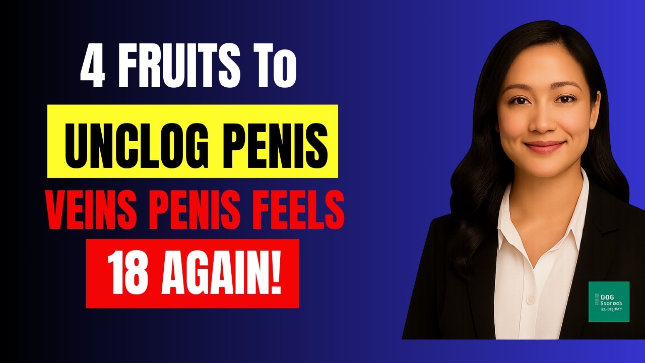 Urologist Reveals: 4 Fruits That Supercharge Blood Flow and Intimacy After 60//Dr Nora Hayes