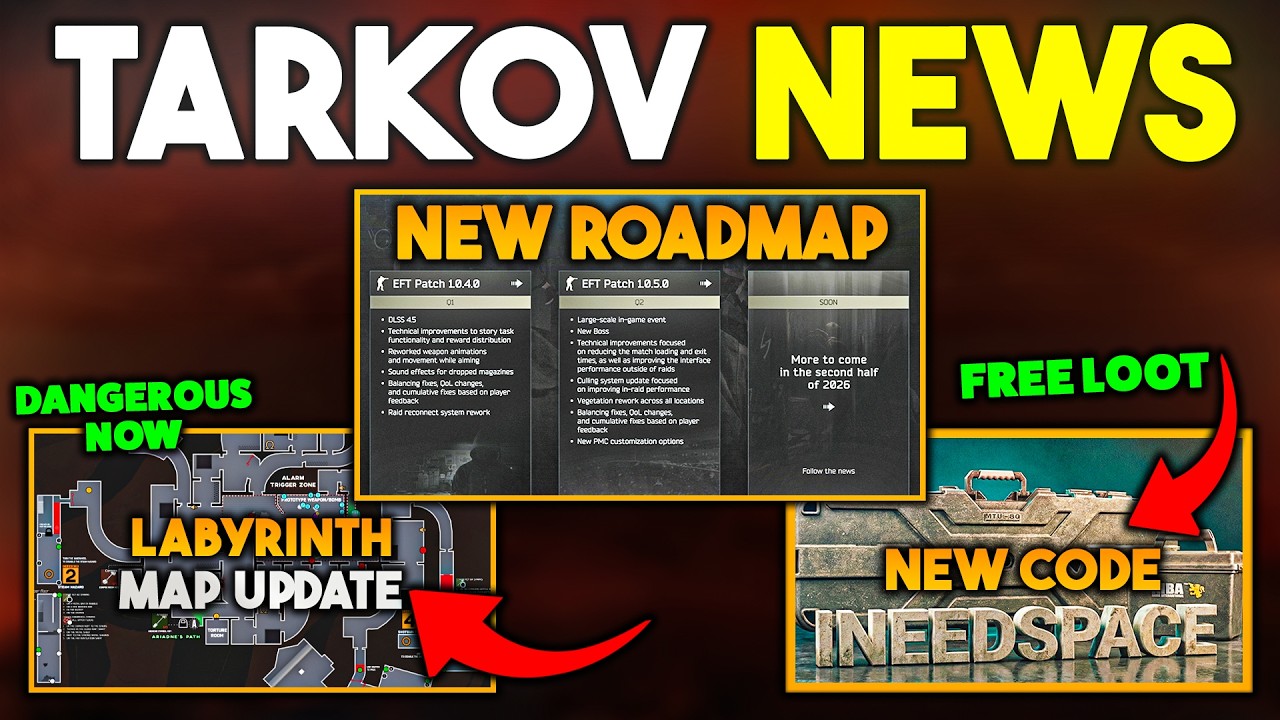 Tarkov’s NEW Roadmap Just Shocked Everyone… (Free Loot Code Inside)