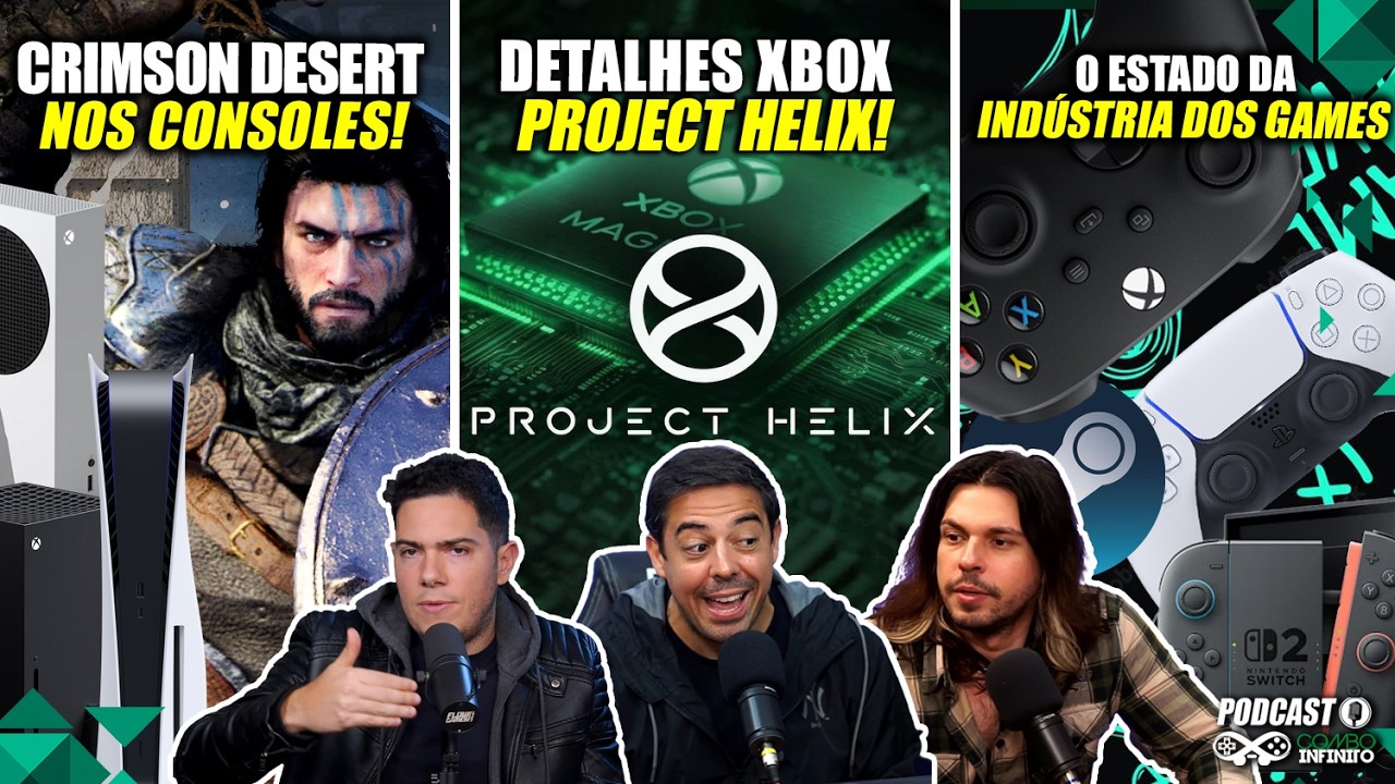 XBOX PROJECT HELIX, Crimson Desert nos Consoles e A INDÚSTRIA dos Games está em risco?