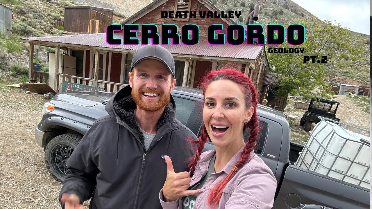 Cerro Gordo mines & Geology Death Valley ￼CA