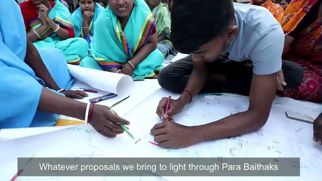 The Para Baithak Initiative of West Bengal II Bridging The Last Mile II RGSA # WBPNRD