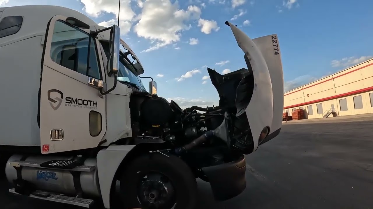 REPLACING ALTERNATOR ON 2007 FREIGHTLINER COLUMBIA DETROIT 60 SERIES 14L