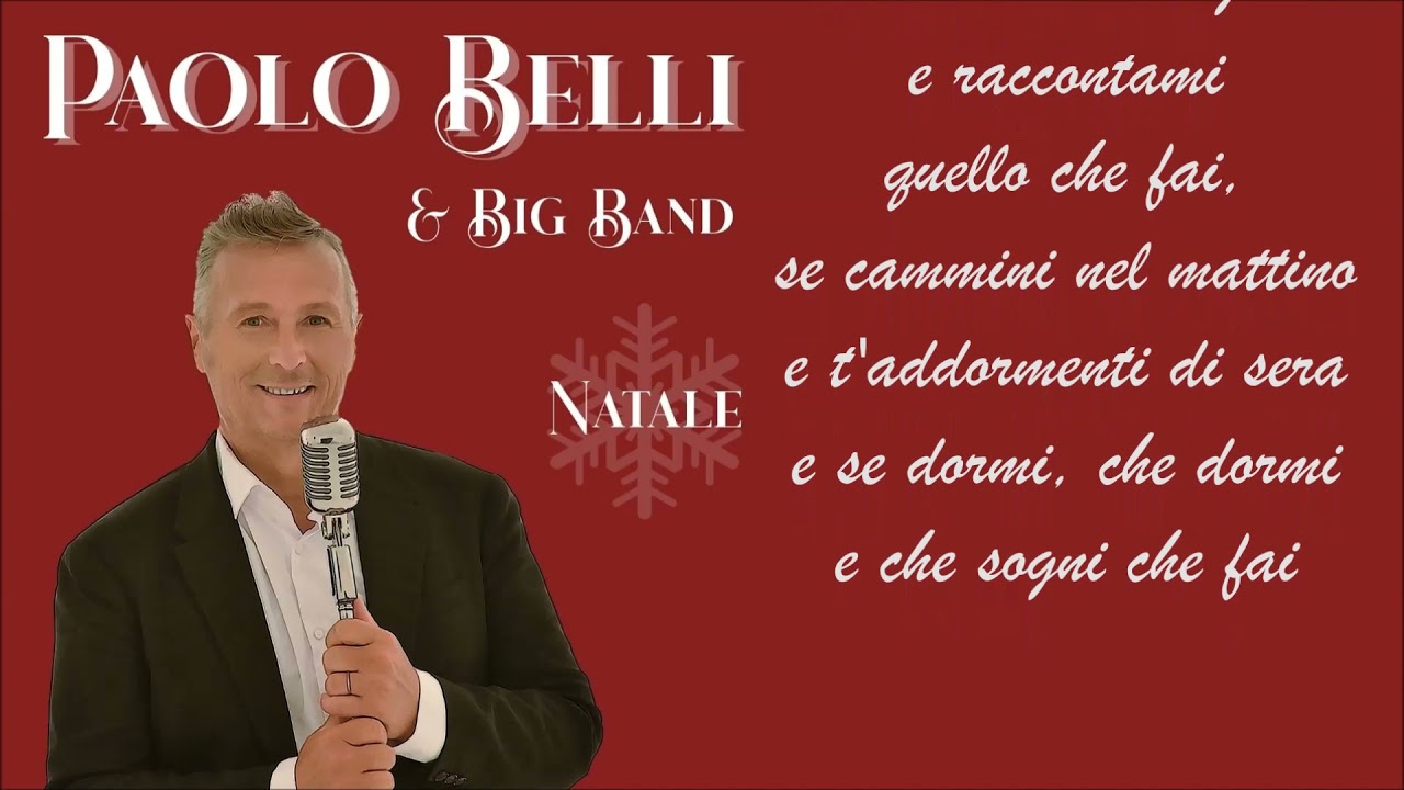 Paolo Belli feat. Big Band - Natale (Official Lyric Video)