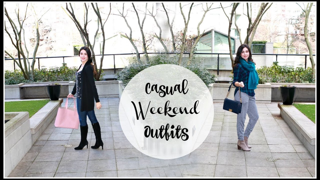 CASUAL WEEKEND OUTFIT LOOKBOOK