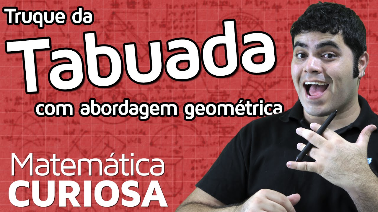 TRUQUE - Tabuada de Multiplicação com Abordagem Geométrica | Matemática Rio