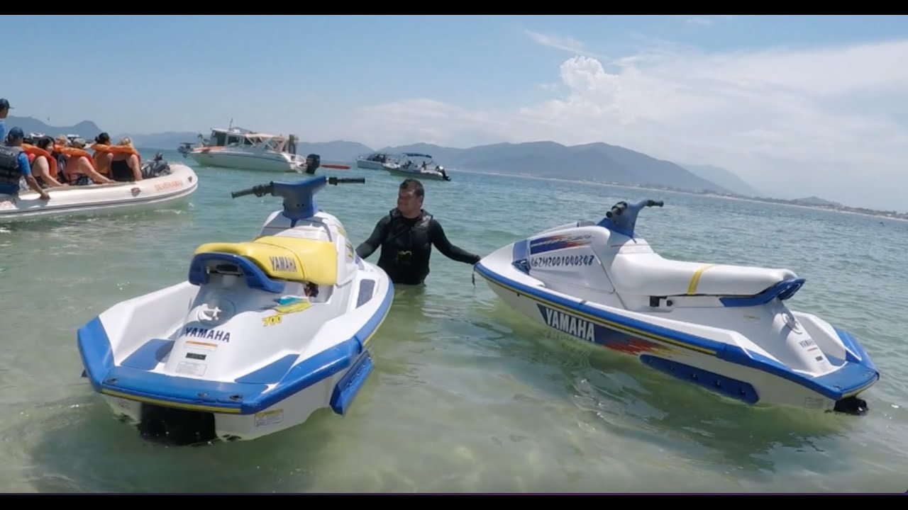 Travessia Ilha do Campeche de Yamaha WaveRaider 700 ano 1998
