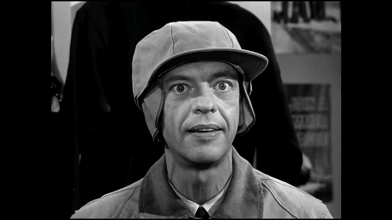 Don Knotts As A Mannequin | The Andy Griffith Show