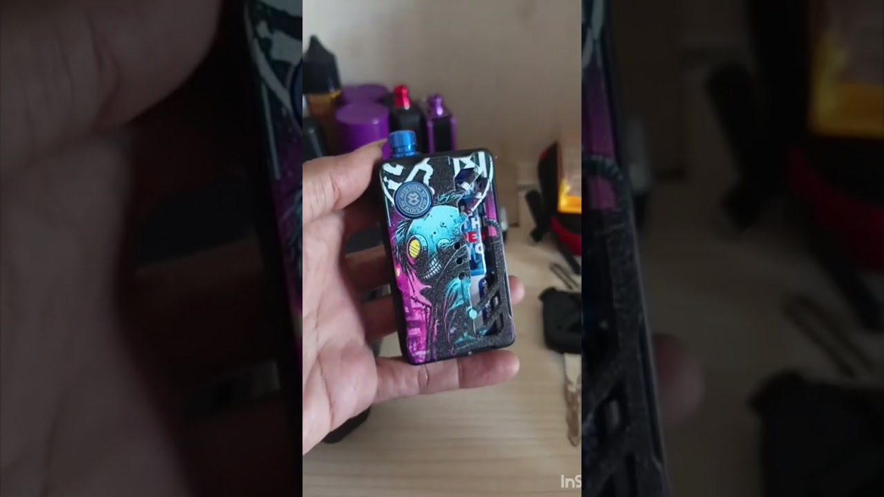 DOT aio V2 Lite 3D printing backdoor panel #vapelive #indovape #shorts