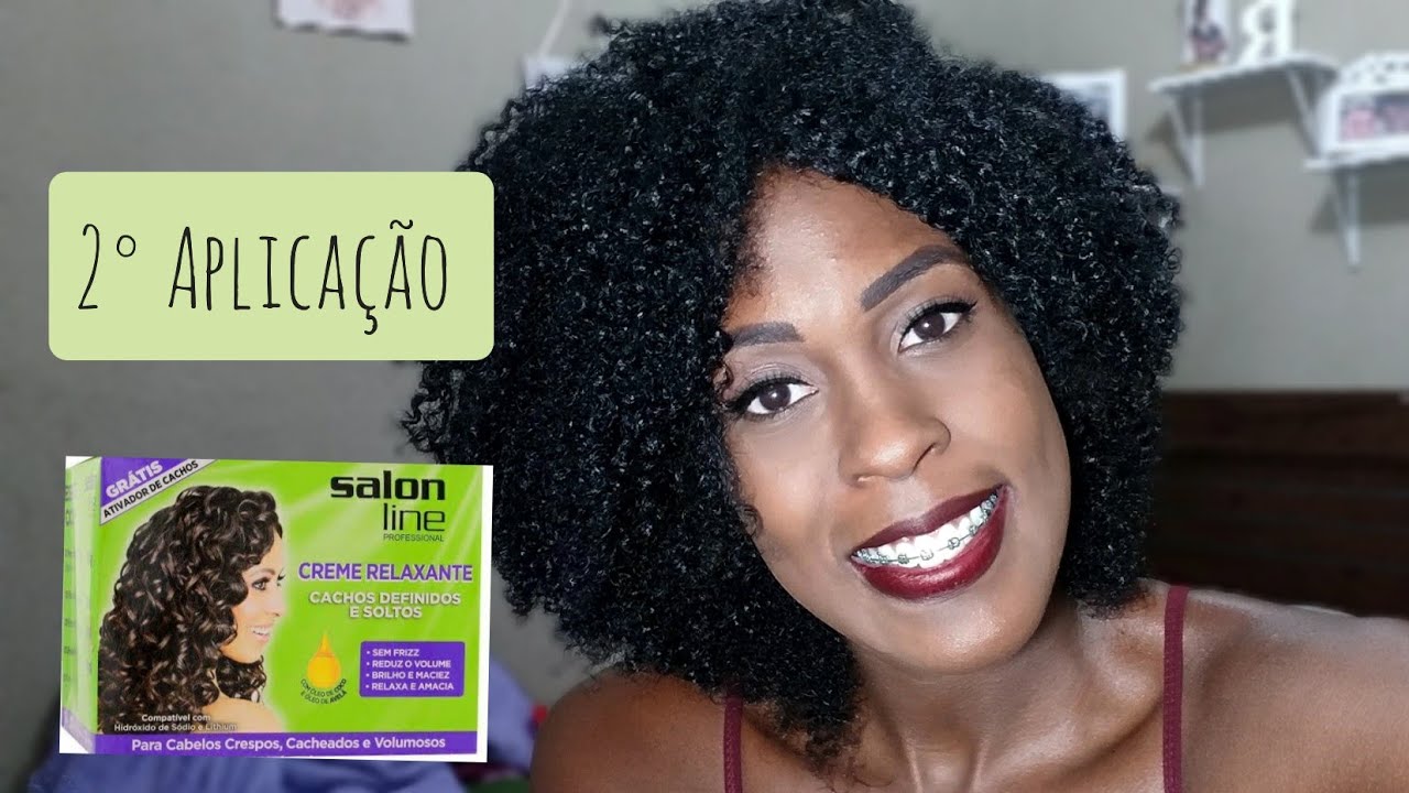 2° Aplicação do Relaxamento - Retoque da raiz