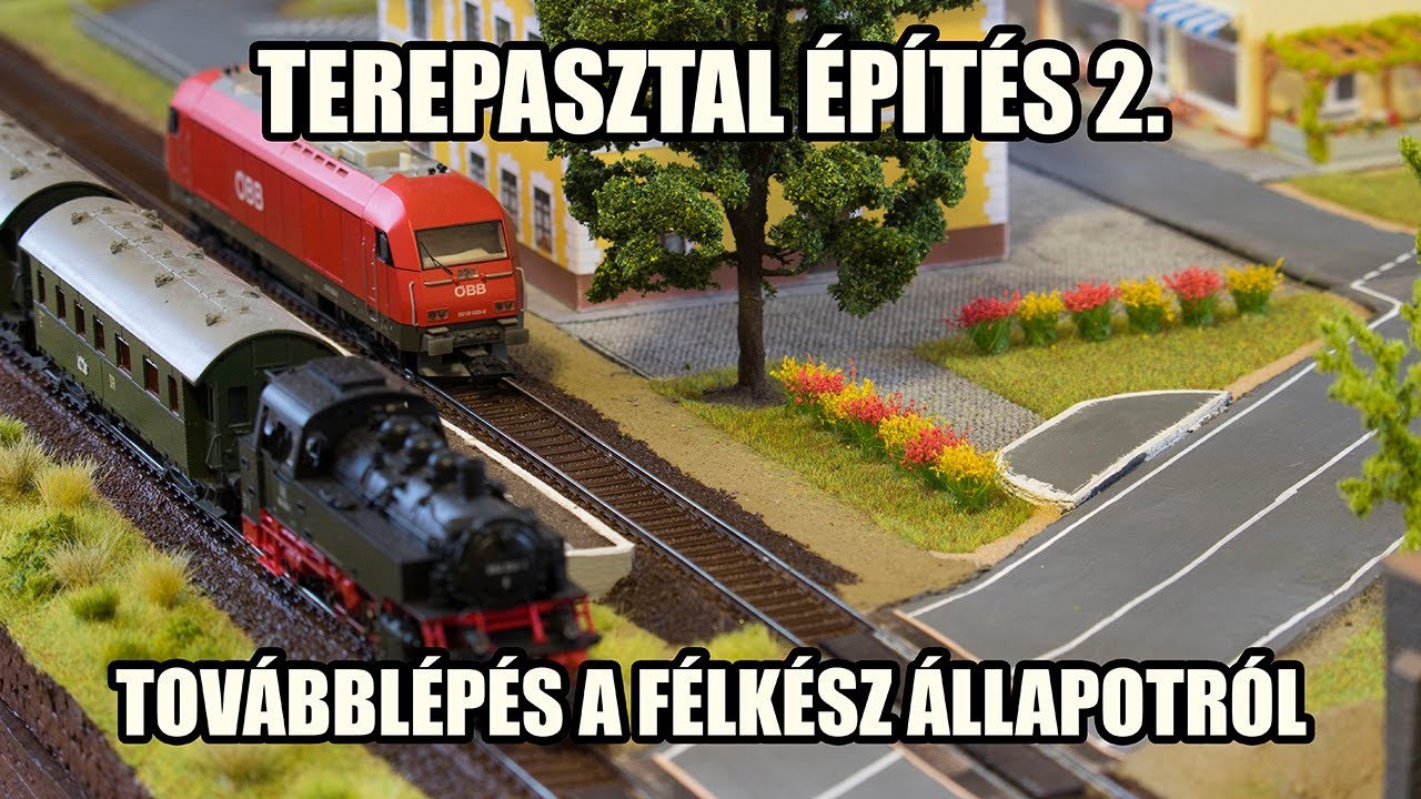 Terepasztal Építés Kezdőknek #2 - Tovább épül az asztal