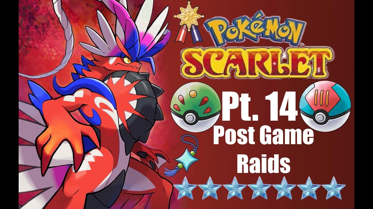 Pokémon Scarlet |🔴Live Raids Pt.  14