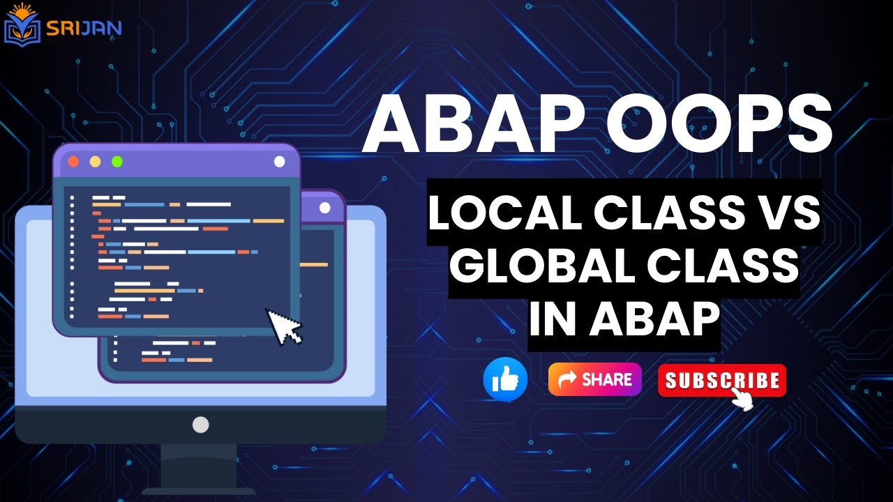 5. Local Class vs Global Class in ABAP