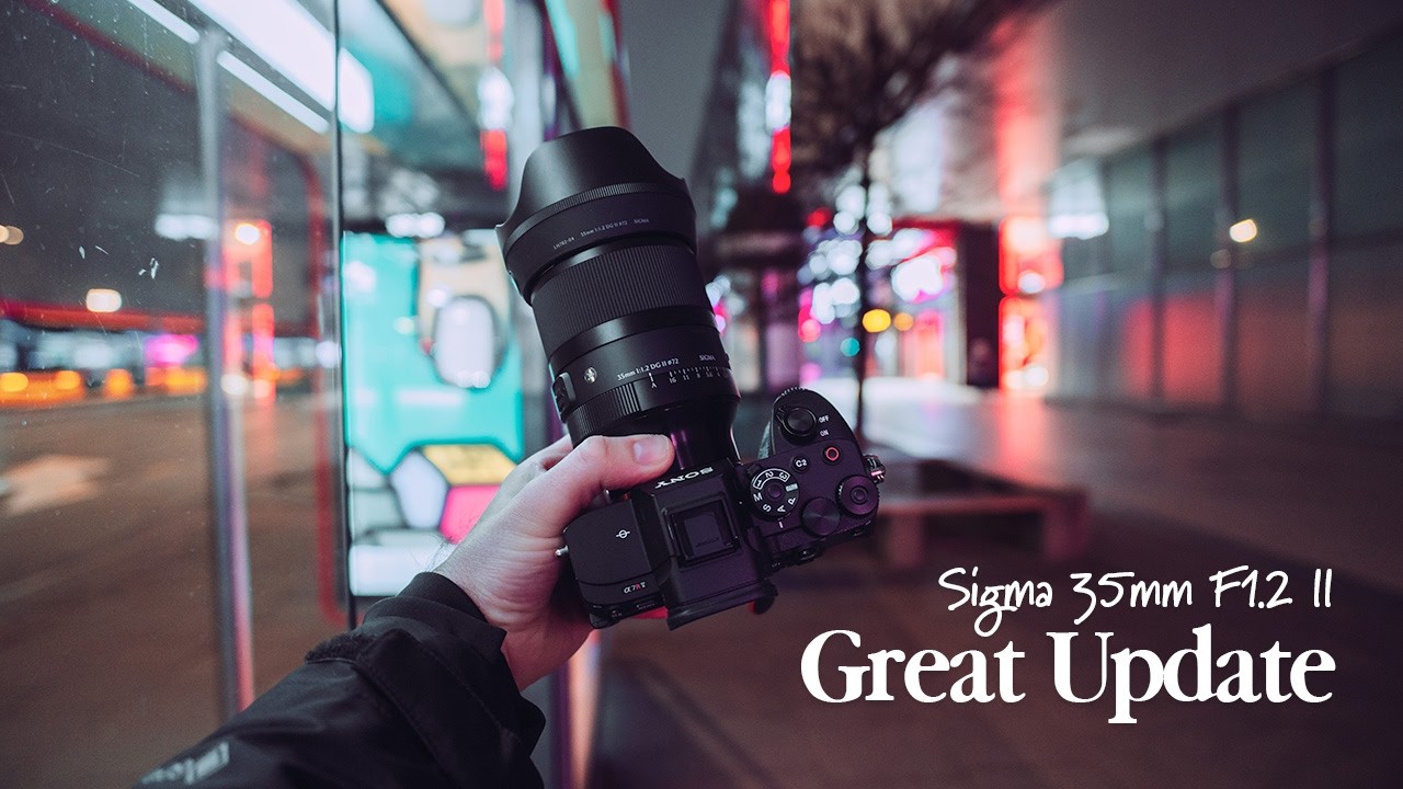 Базовая городская уличная фотография от первого лица с объективом Sigma 35mm F1.2 II