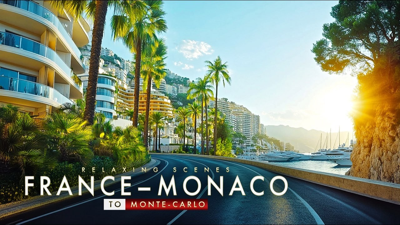 The Secret Way to Monaco | A Breathtaking French Riviera Drive