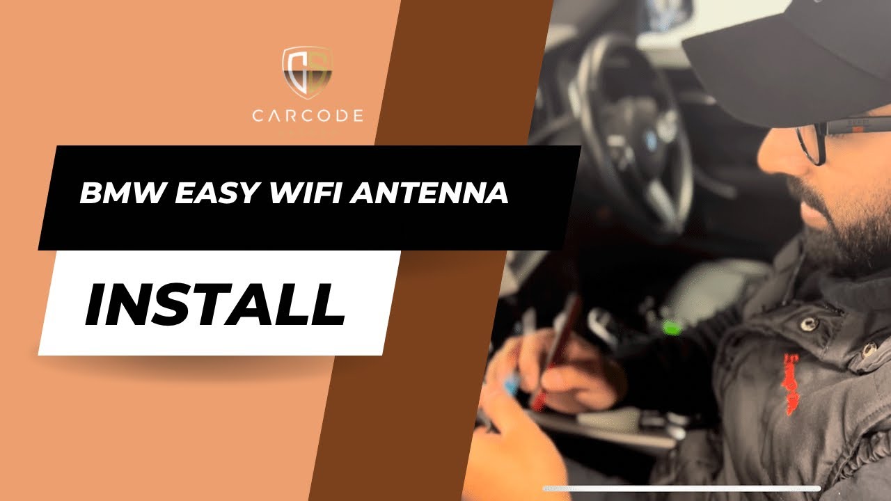 Как установить антенну BMW WiFi NBT Evo Apple CarPlay. ПРОСТОЙ СПОСОБ!