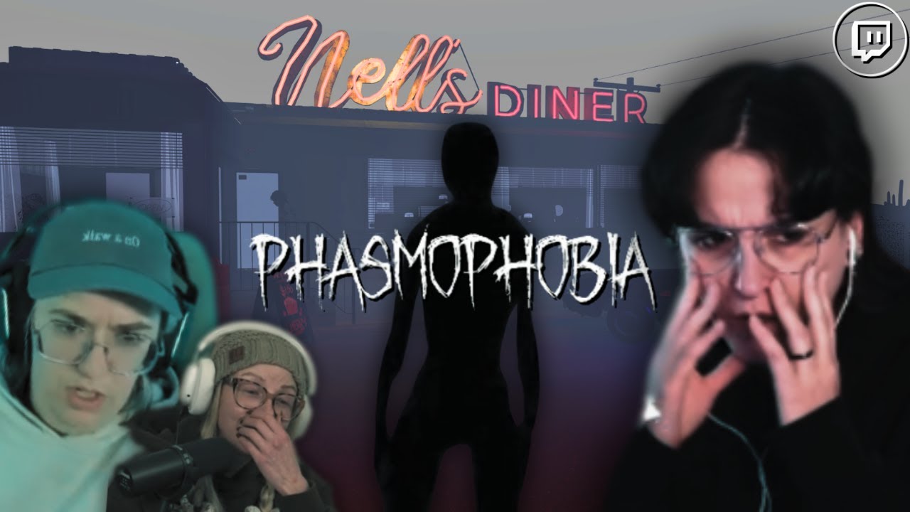 NEW DINER MAP 🏪 Phasmophobia | MomoMisfortune VODS