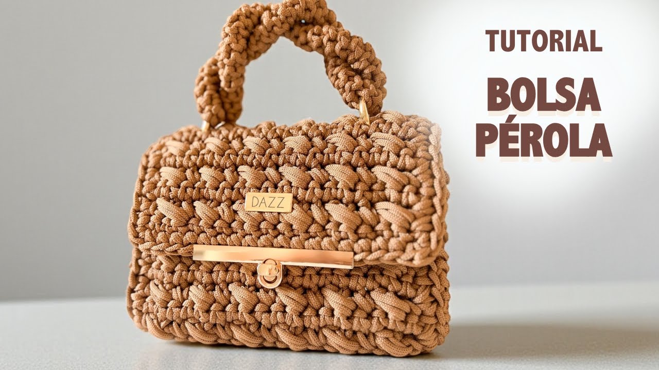Вязаная сумка крючком, МАСТЕР-КЛАСС, Crochet Bag Step by Step