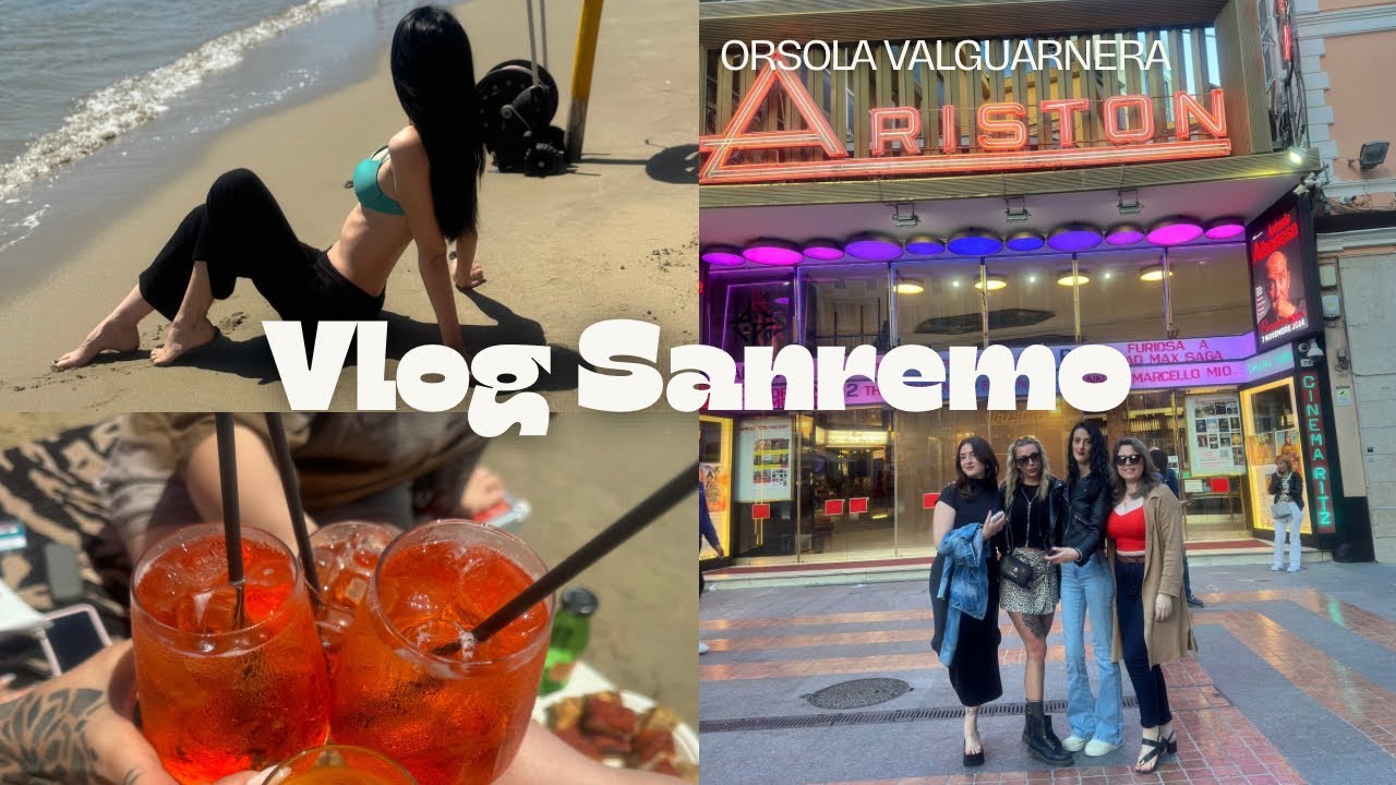 VLOG SANREMO un weekend da matti 🩷