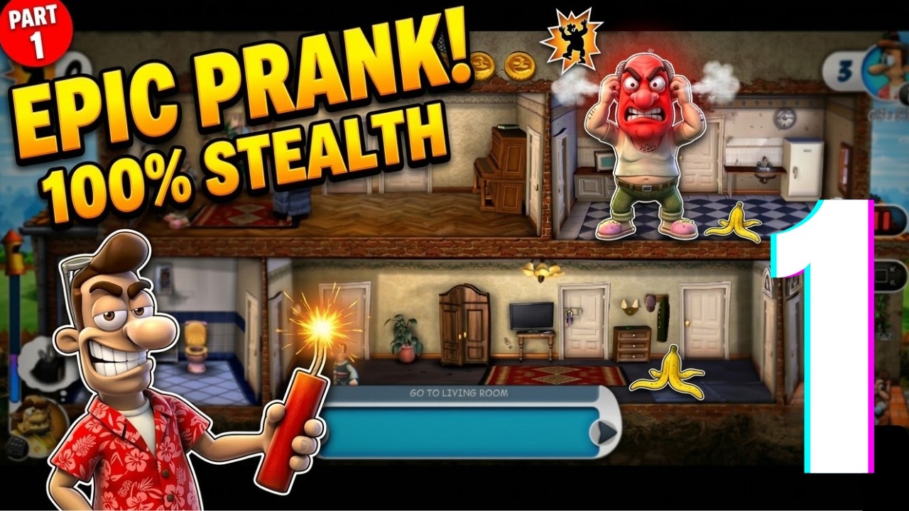 Neighbours back From Hell - Gameplay Walkthrough Part  1 -  First Play (Android, iOS) #games