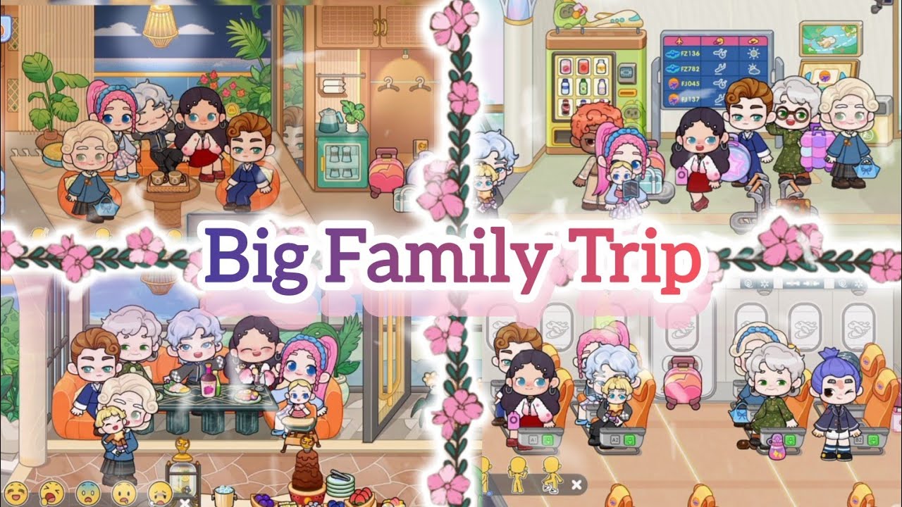 Grand Family Trip | Harry&Leticia,s Special Day #babybus#gameworld vlog 🥰