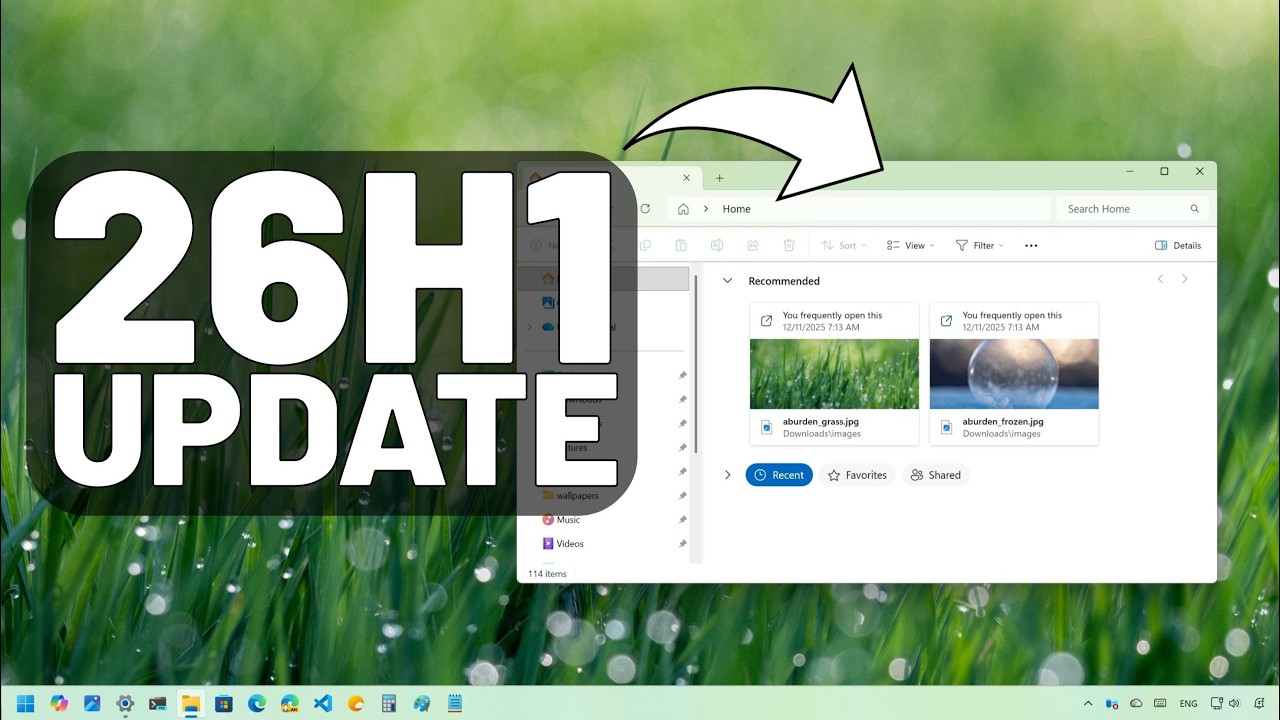Windows 11 26H1: НОВЫЕ функции и скрытые изменения &ndash; Сборка 28000.1340 (KB5072032)