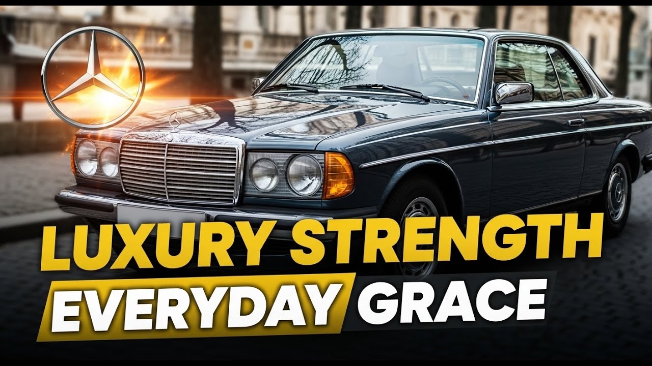 Luxury Strength, Everyday Grace - Mercedes W123 Coupé 1976–1985