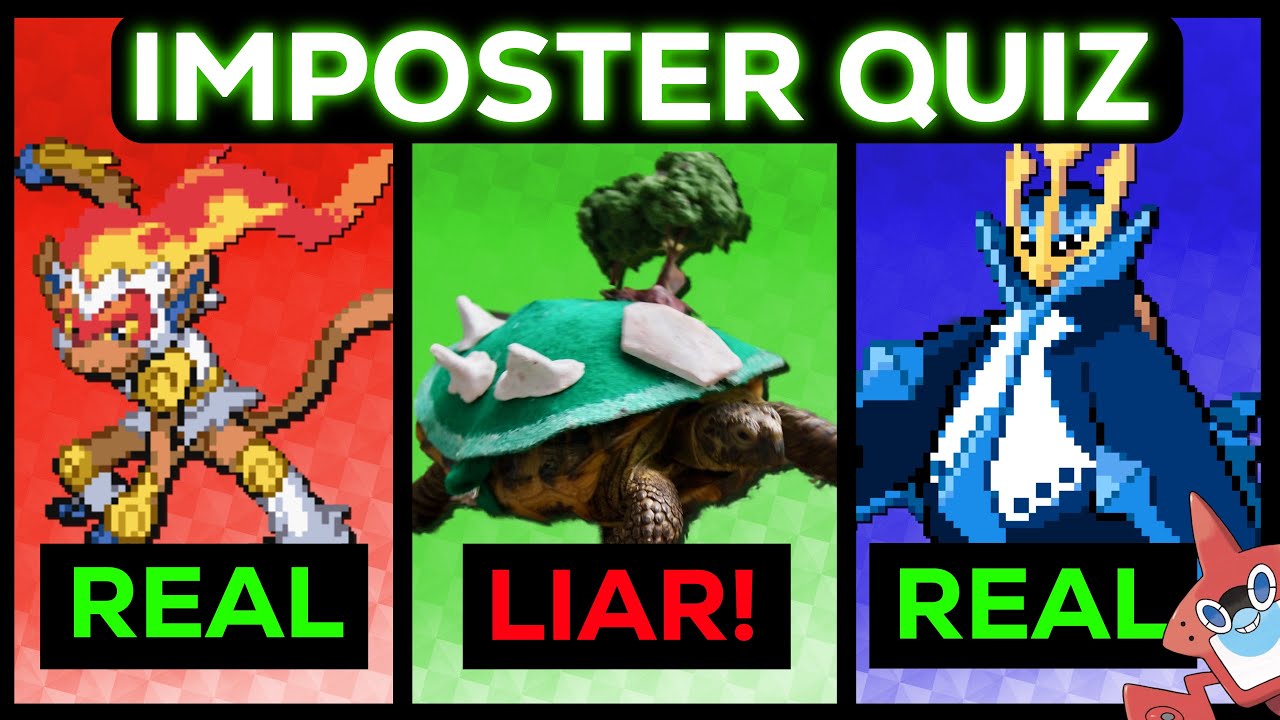 Викторина «Pokedex Imposter»! — Регион Синно (при участии @DeliciousJames)