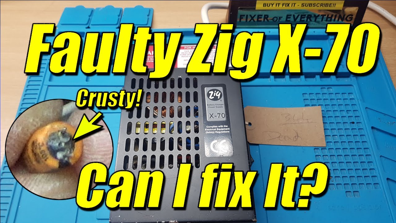 Faulty ZIG X-70 Caravan Battery Charger / Power Supply | Can I FIX it?
