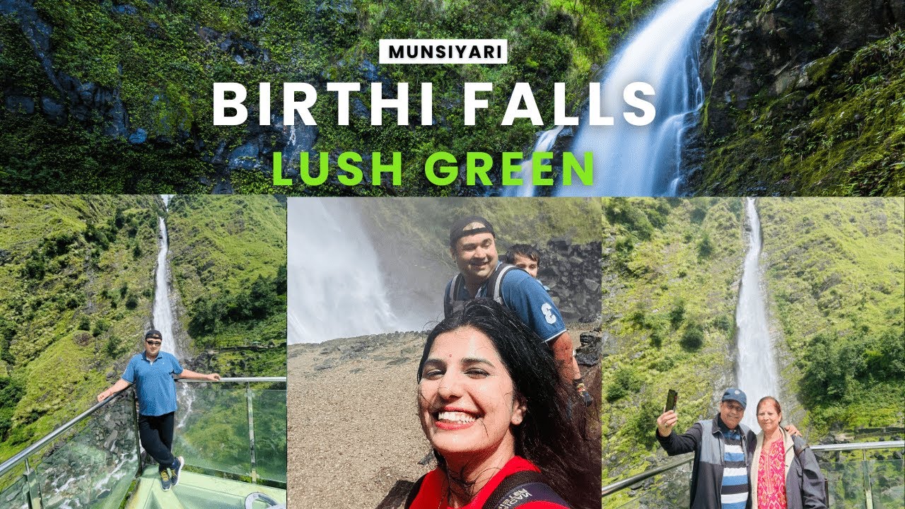 EP:4 Munsiyari Road Trip II Birthi Falls II Famous Waterfall in Uttarakhand II Offbeat Place II