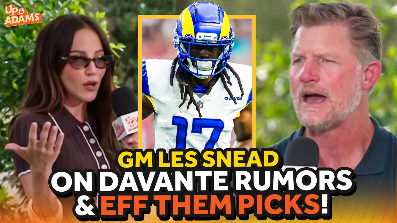 Rams GM Les Snead Gets HONEST About Davante Adams Rumors, Trading 1st Round Picks, & Backup QB?