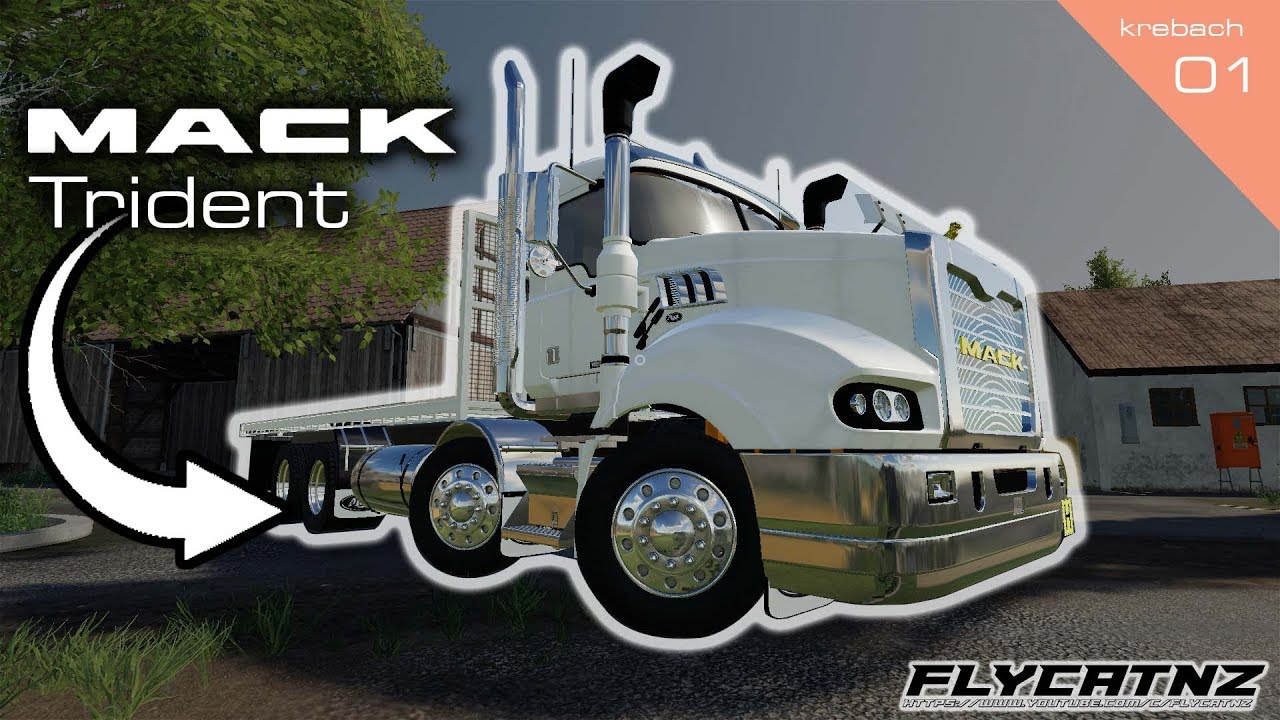 NEW MOD MACK TRIDENT | Krebach Ep 01 |  FS19