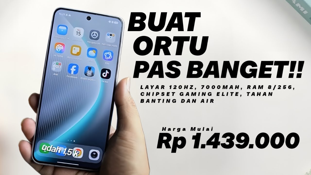 MURAH TAPI TANGGUH, RAM 8/256 GB, 7000MAH - HP BATERAI BESAR 1 JUTAAN DI FEBRUARI 2026