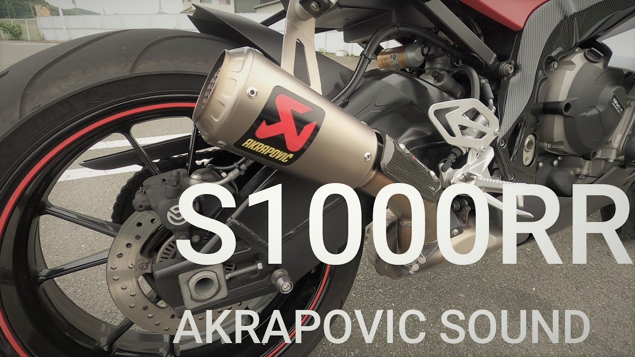 AKRAPOVIC SOUND｜BMW S1000RR｜ZOOM H5
